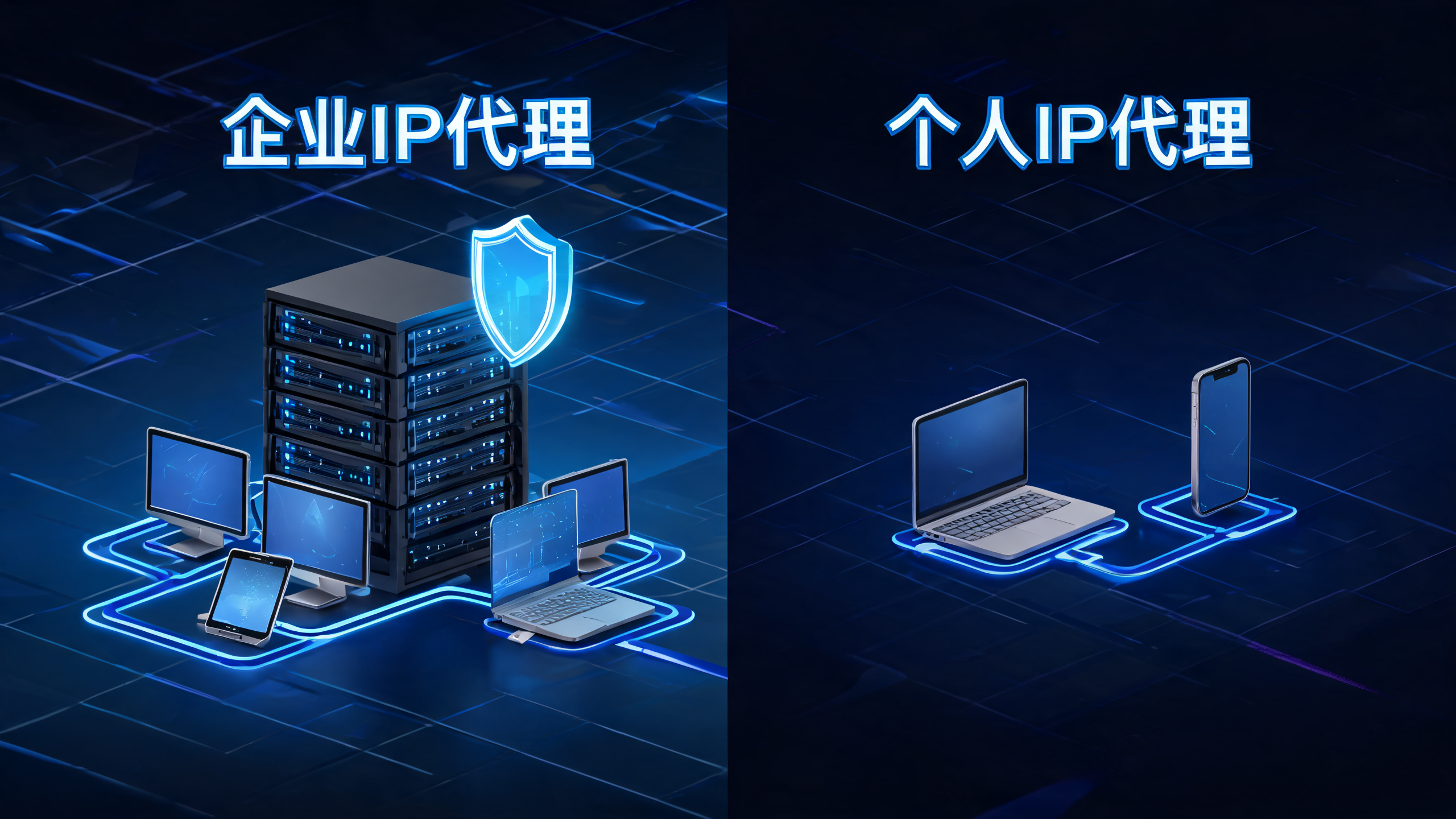 企业IP代理和个人代理有什么不同?配图